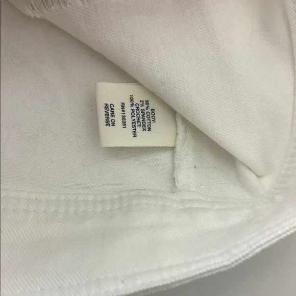 Mud Pie White Denim Vest - Picture 3 of 4